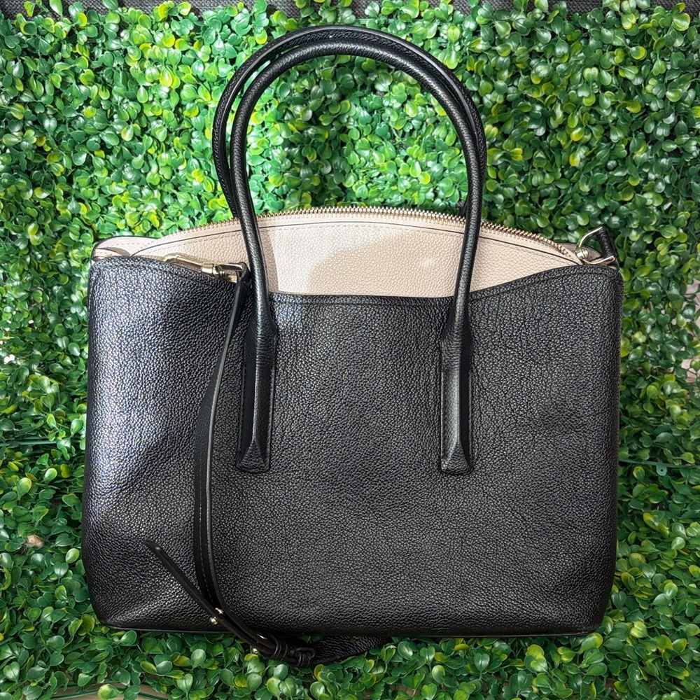 Kate Spade Black Leather Satchel - Picture 8 of 8